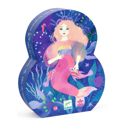 Djeco Ella, The Mermaid 36 Pce Puzzle