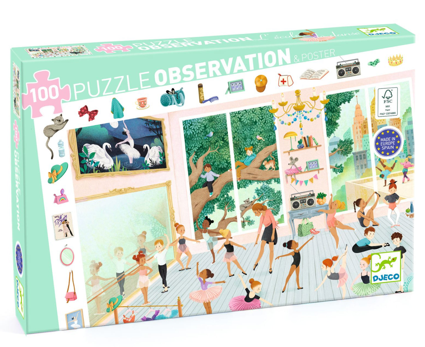 Djeco The Dance School Puzzle