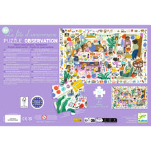 Djeco Birthday Party -54 Pcs Observation Puzzles