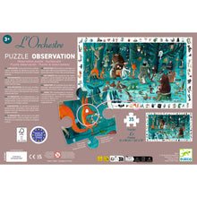 Djeco The Orchestra - 35Pcs Observation Puzzles