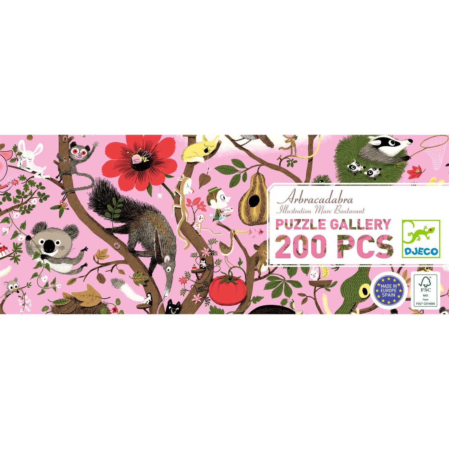 Djeco Arbracadabra - 200 pcs Jigsaw