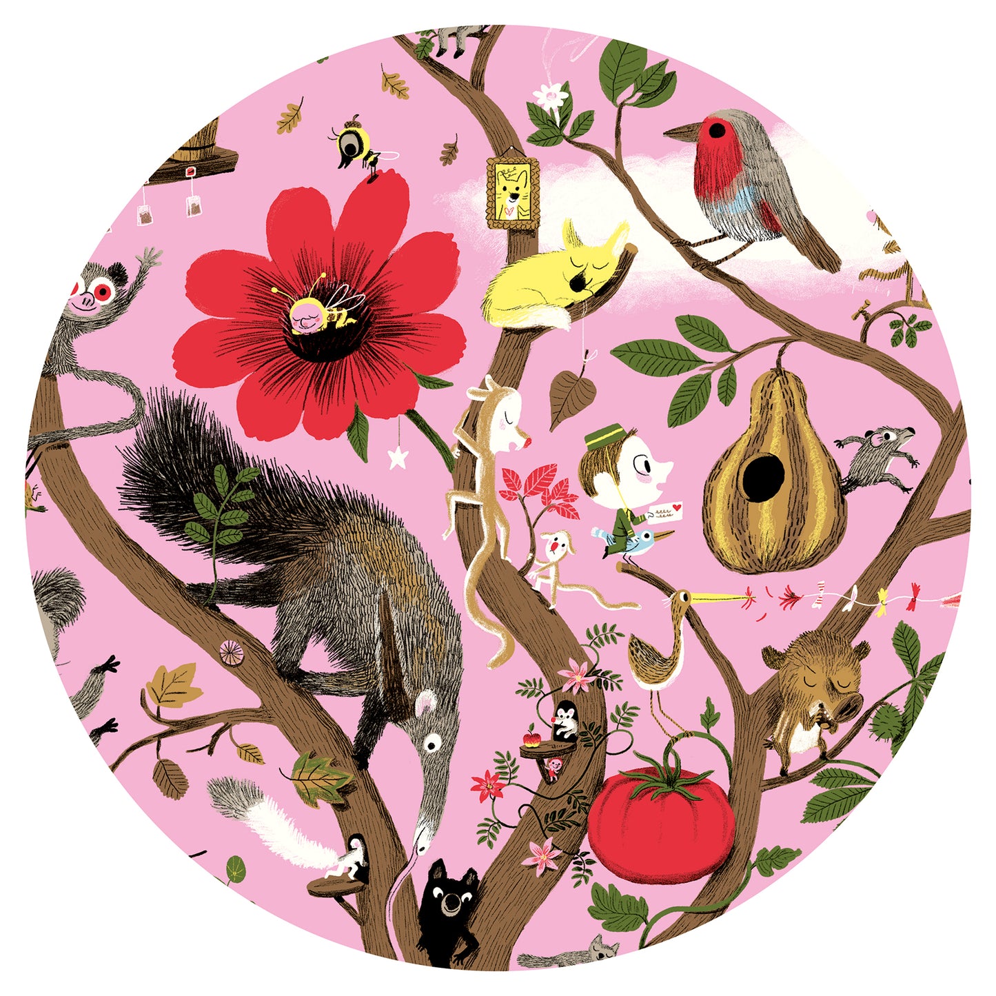 Djeco Arbracadabra - 200 pcs Jigsaw