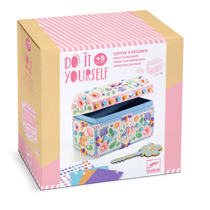 Djeco DIY Chest To Decorate Precious Treasure