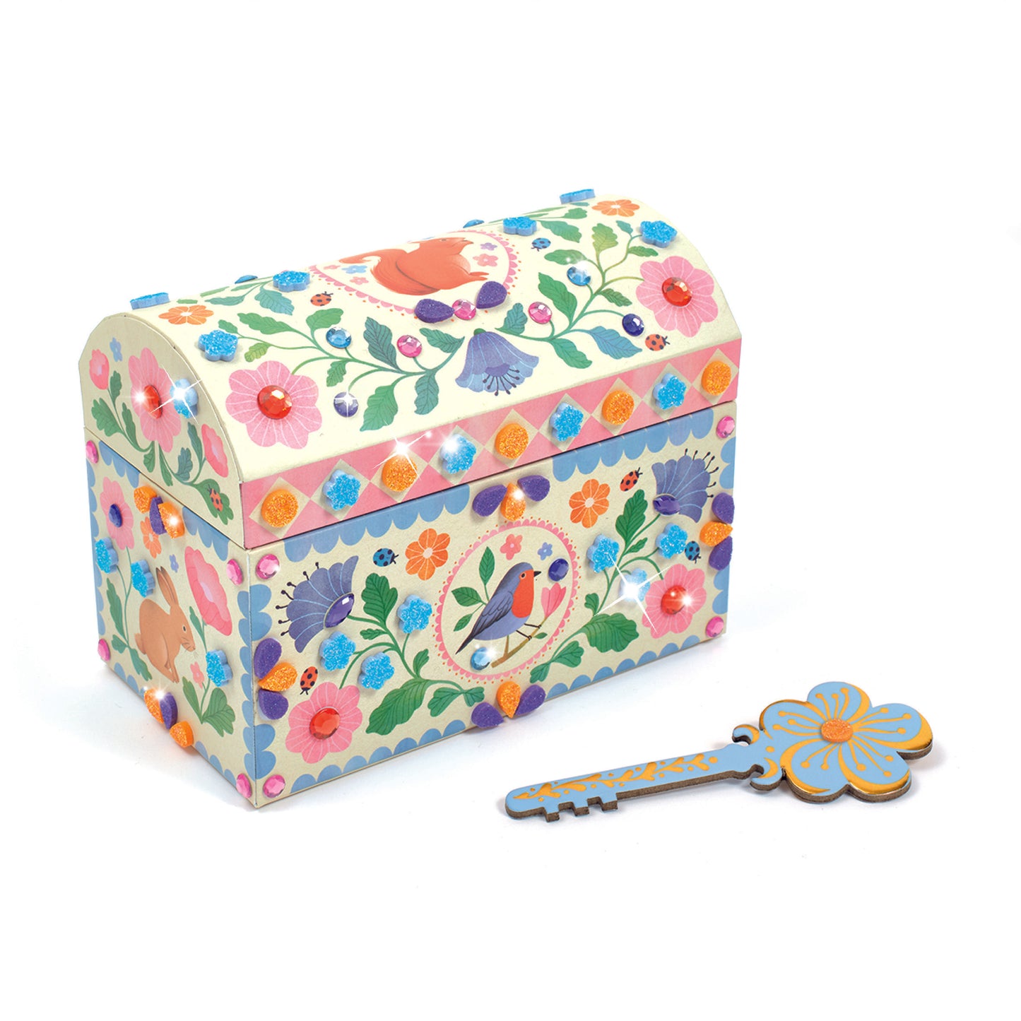 Djeco DIY Chest To Decorate Precious Treasure