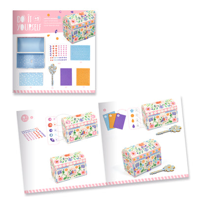 Djeco DIY Chest To Decorate Precious Treasure