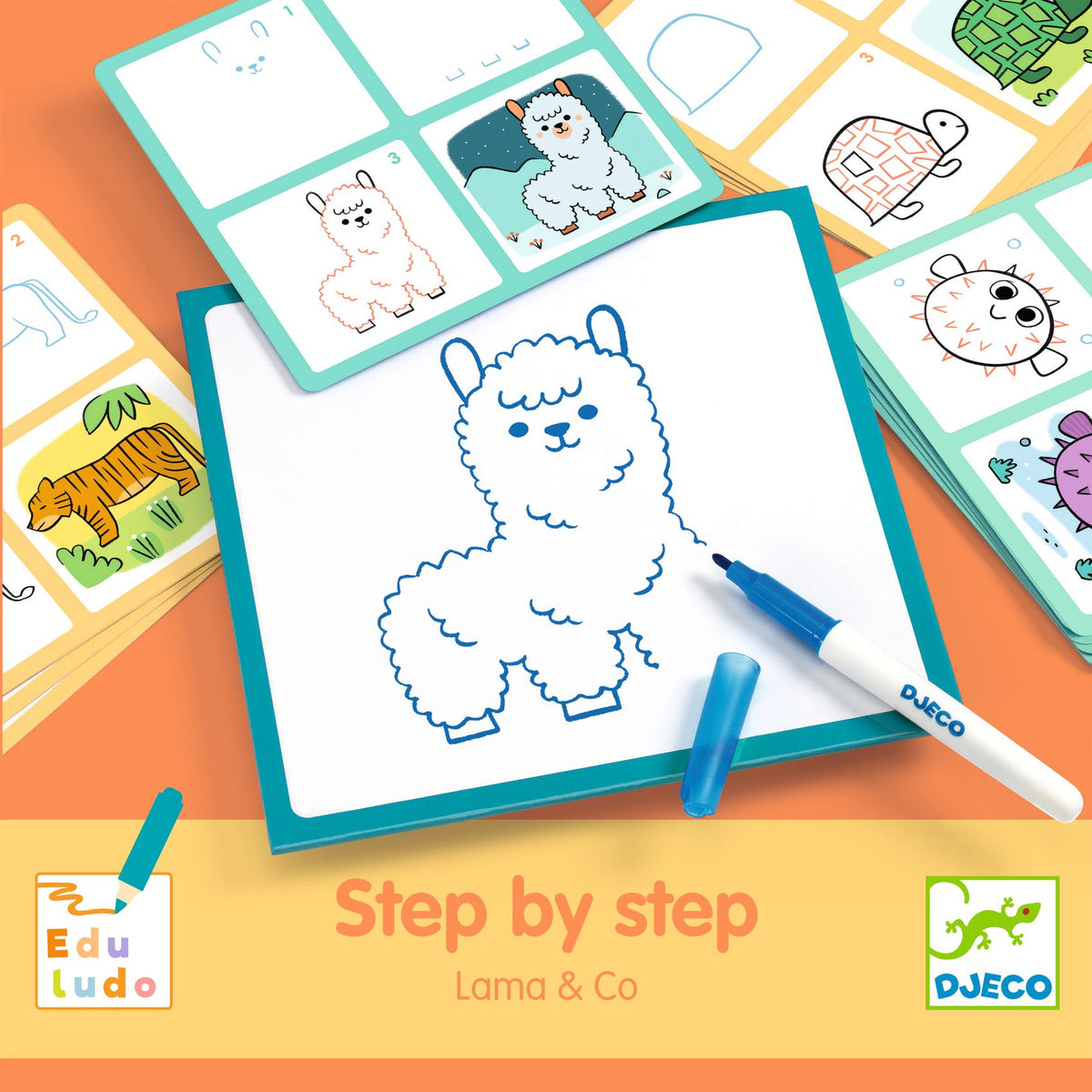 Djeco  Step by Step Lama & Co