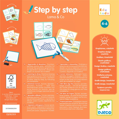 Djeco  Step by Step Lama & Co