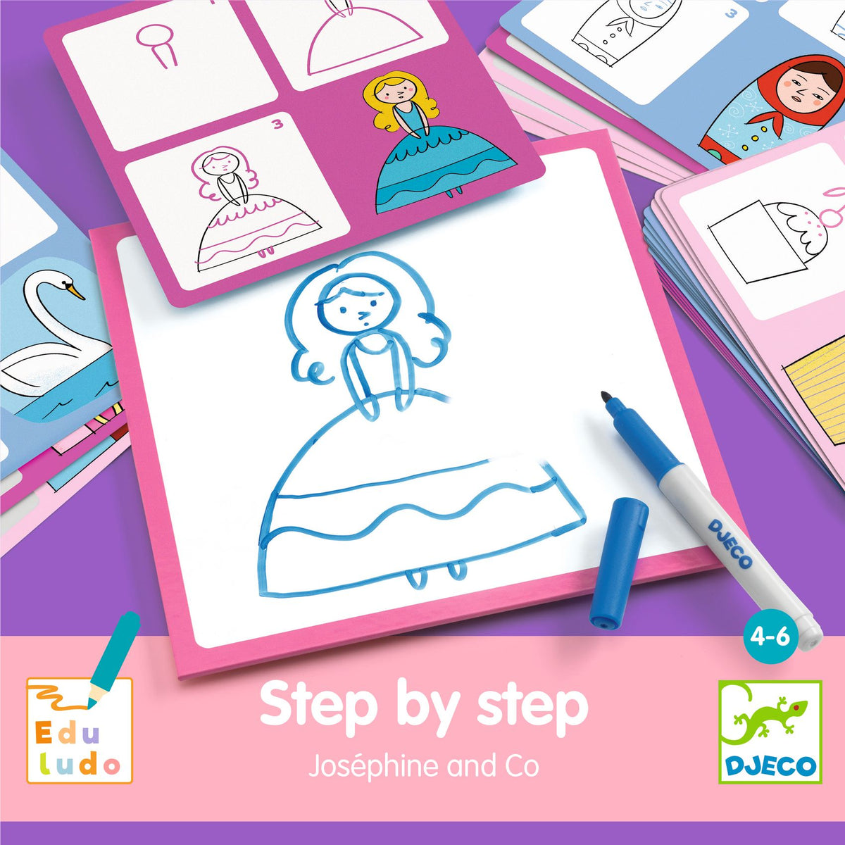 Djeco  Step by Step - Joséphine and Co
