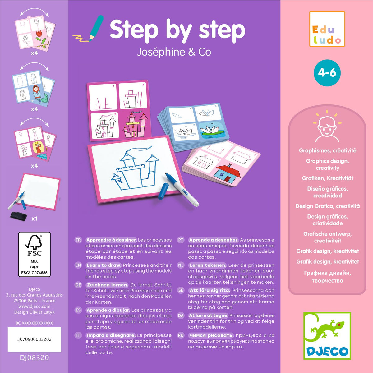 Djeco  Step by Step - Joséphine and Co