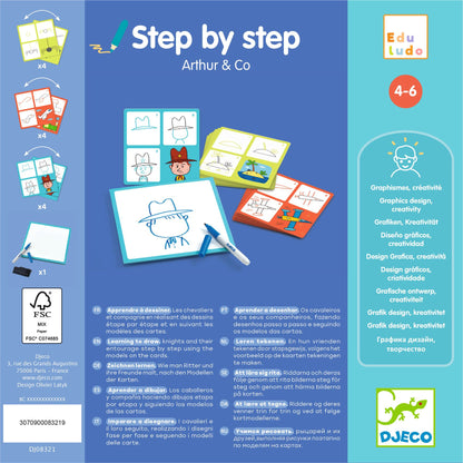 Djeco  Step by Step - Arthur and Co