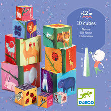 Djeco 10 Nature and Animal Blocks