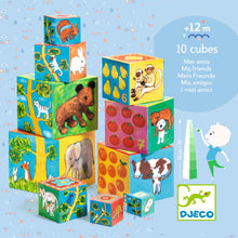 Djeco 10 My Friends Blocks