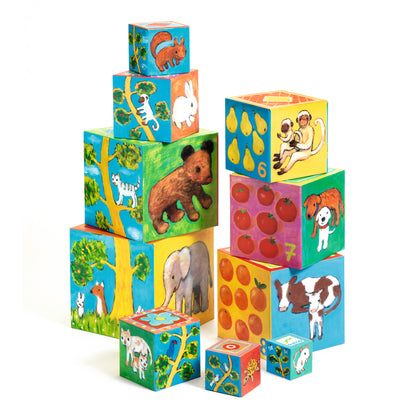 Djeco 10 My Friends Blocks