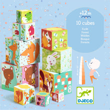 Djeco 10 Forest Blocks Nesting Blocks