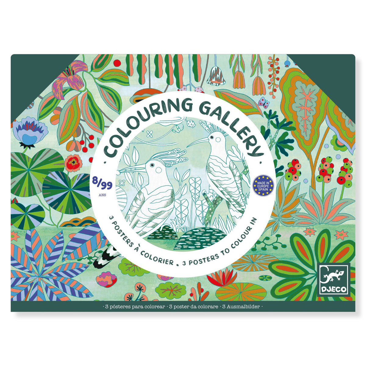 Djeco Colouring Gallery Wilderness