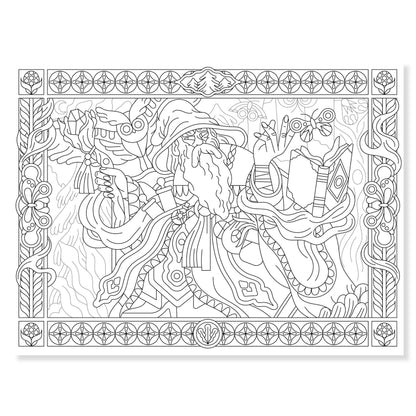 Djeco Colouring Gallery Heroic