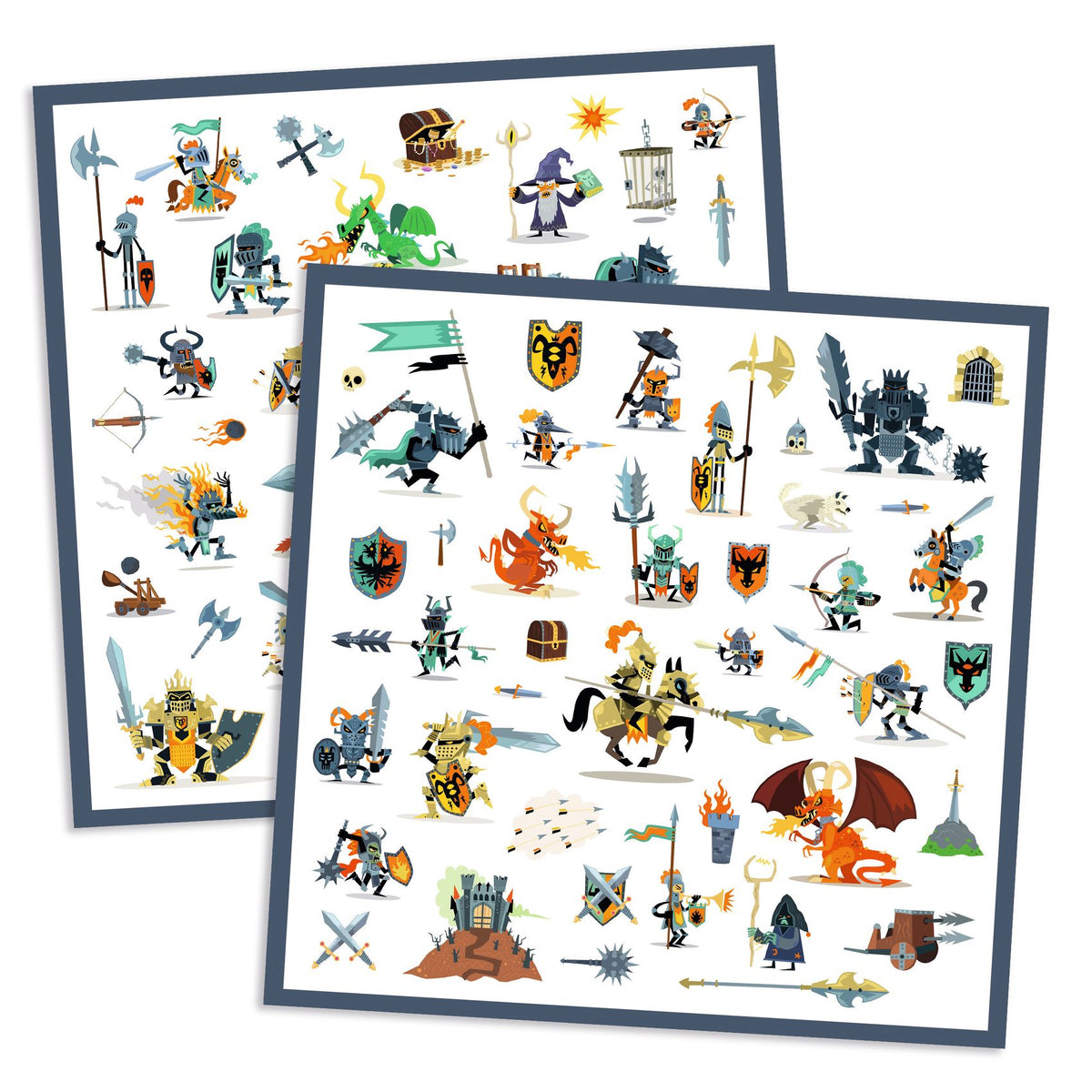 Djeco Stickers Knights