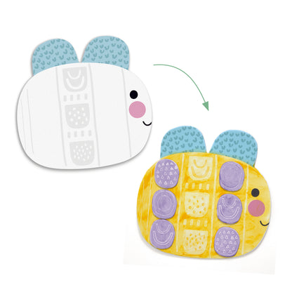 Djeco Small Forms Magic Finger Painting Kit