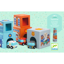 Djeco TopaniCar Stacking Blocks