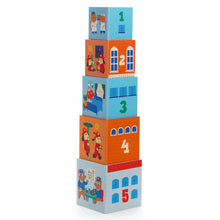 Djeco TopaniCar Stacking Blocks