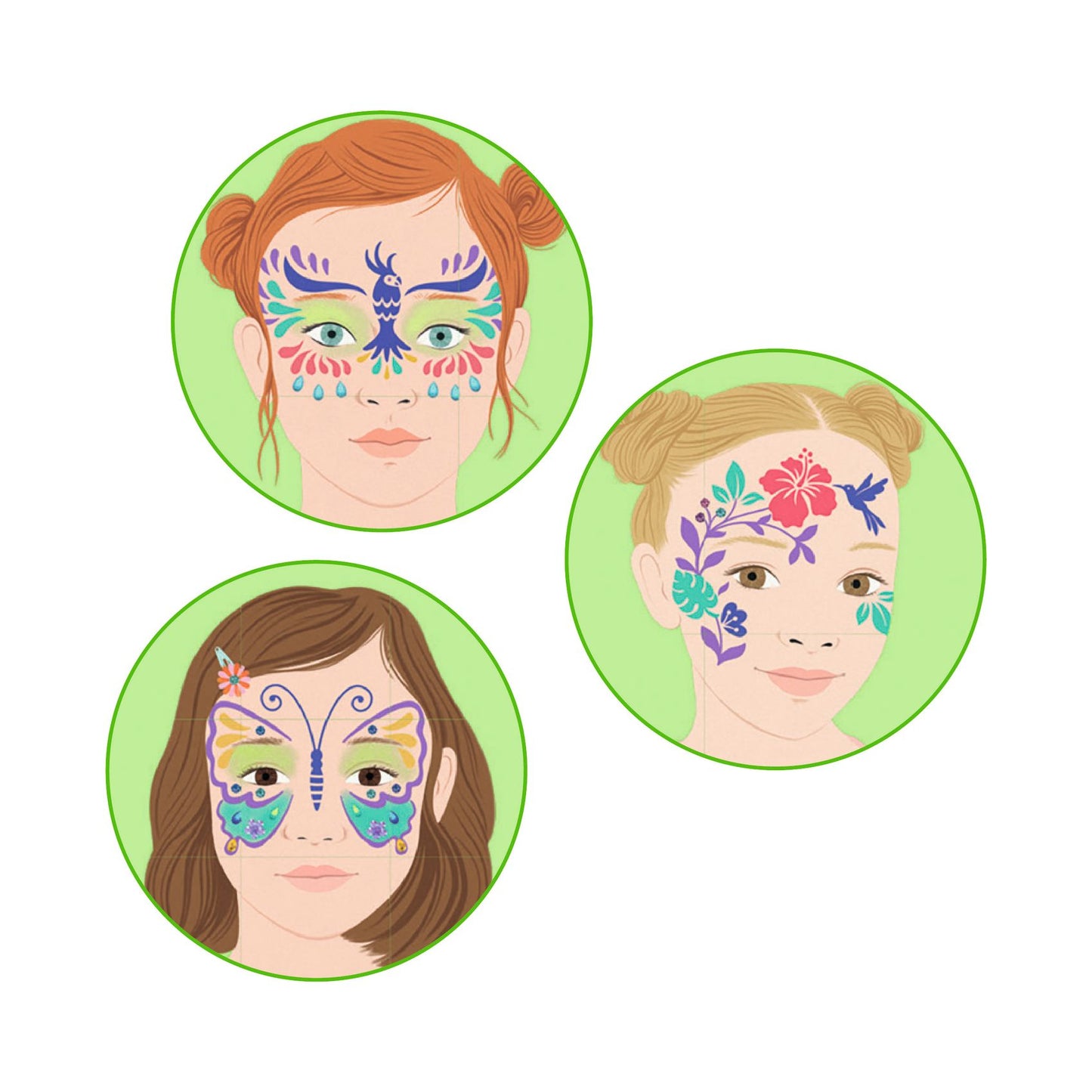 Djeco Rio De Janeiro Face Paints Sets And Accessories