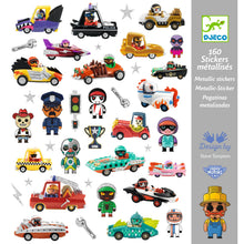 Djeco The World Of Crazy Motors Stickers