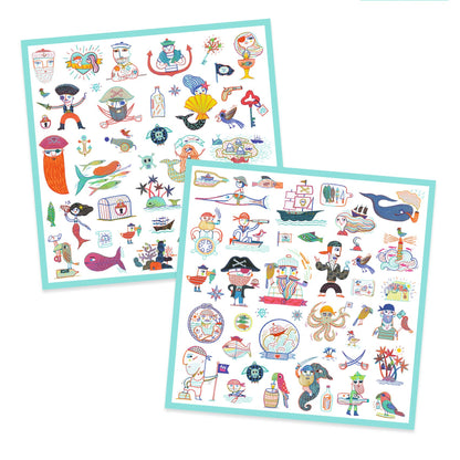 Djeco Stickers Pirate Attack!