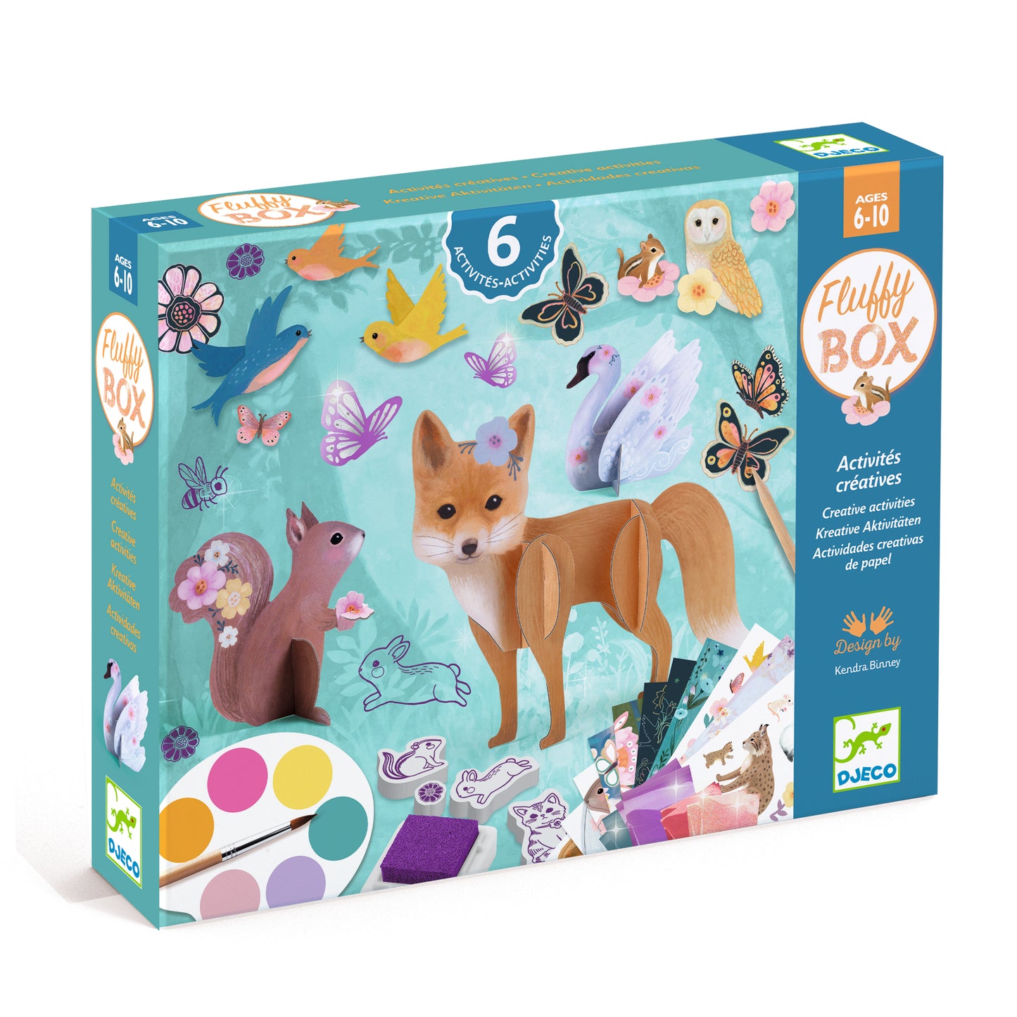 Djeco Creative Activities Fluffy box