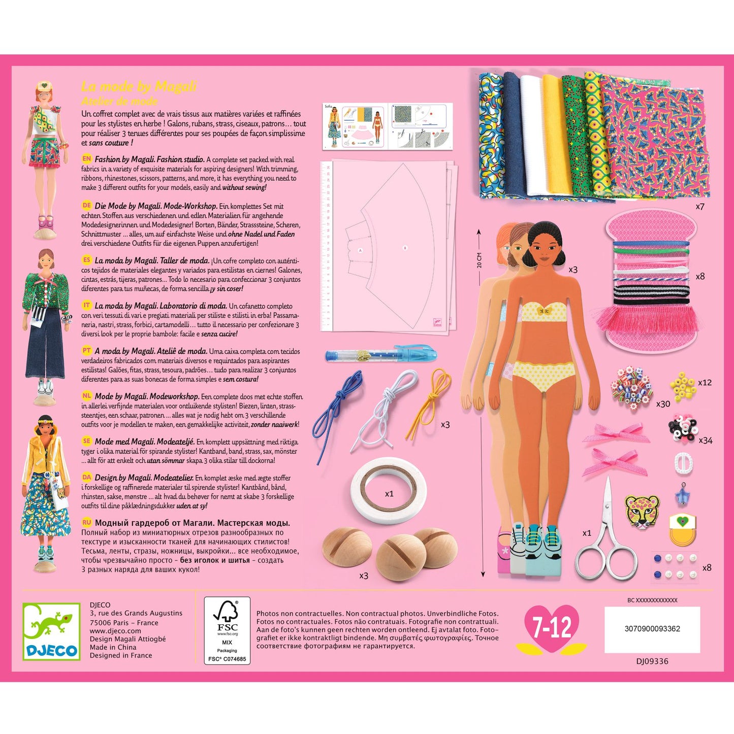 Djeco Fashion By Magali Papier Creations