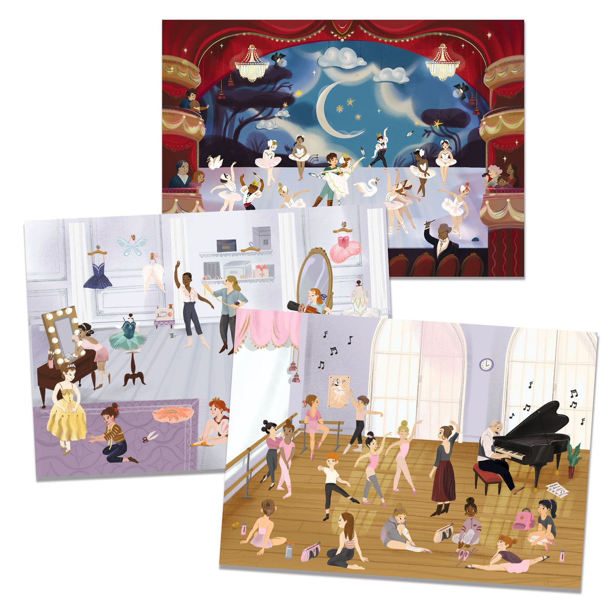 Djeco Decals Little Ballet Dancers