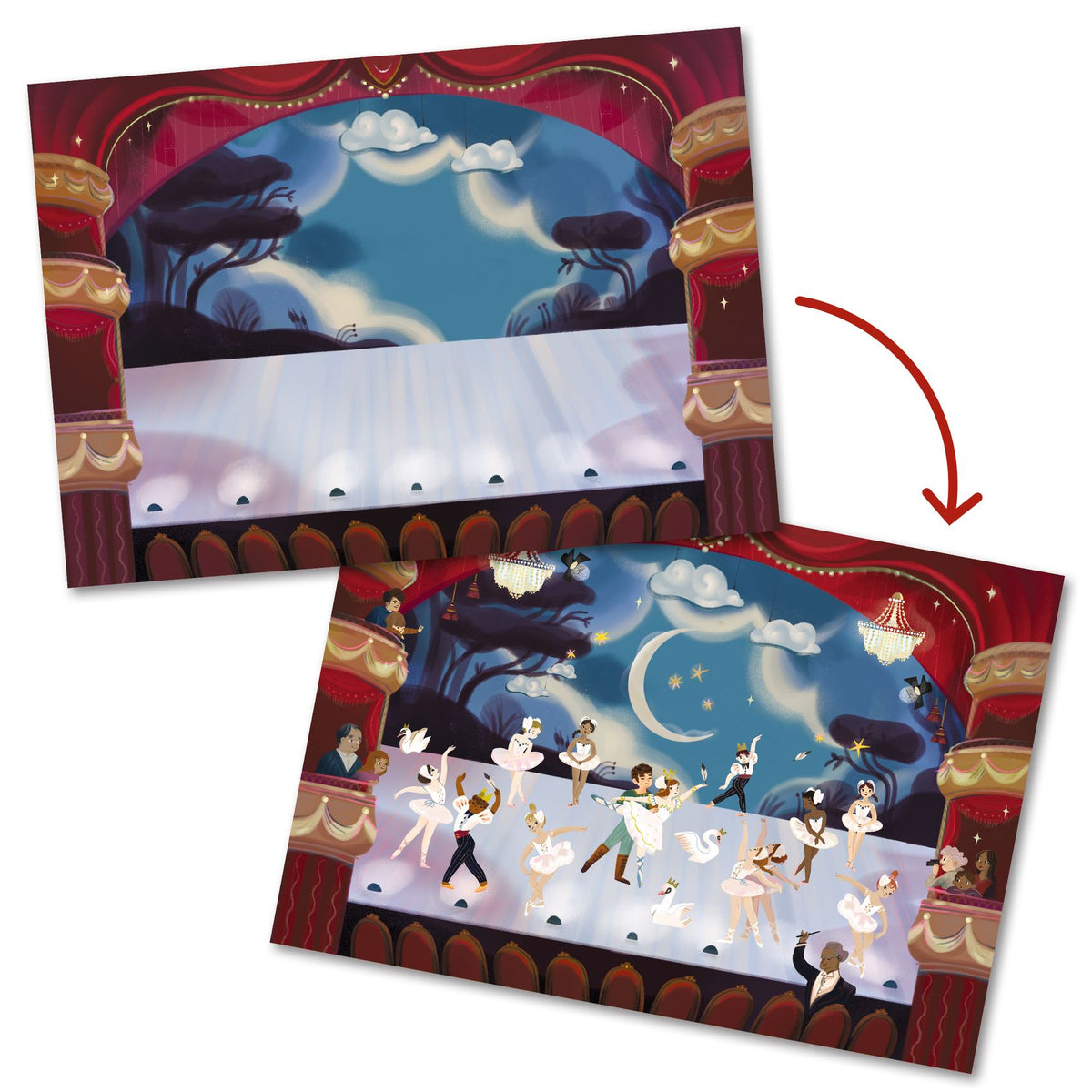 Djeco Decals Little Ballet Dancers