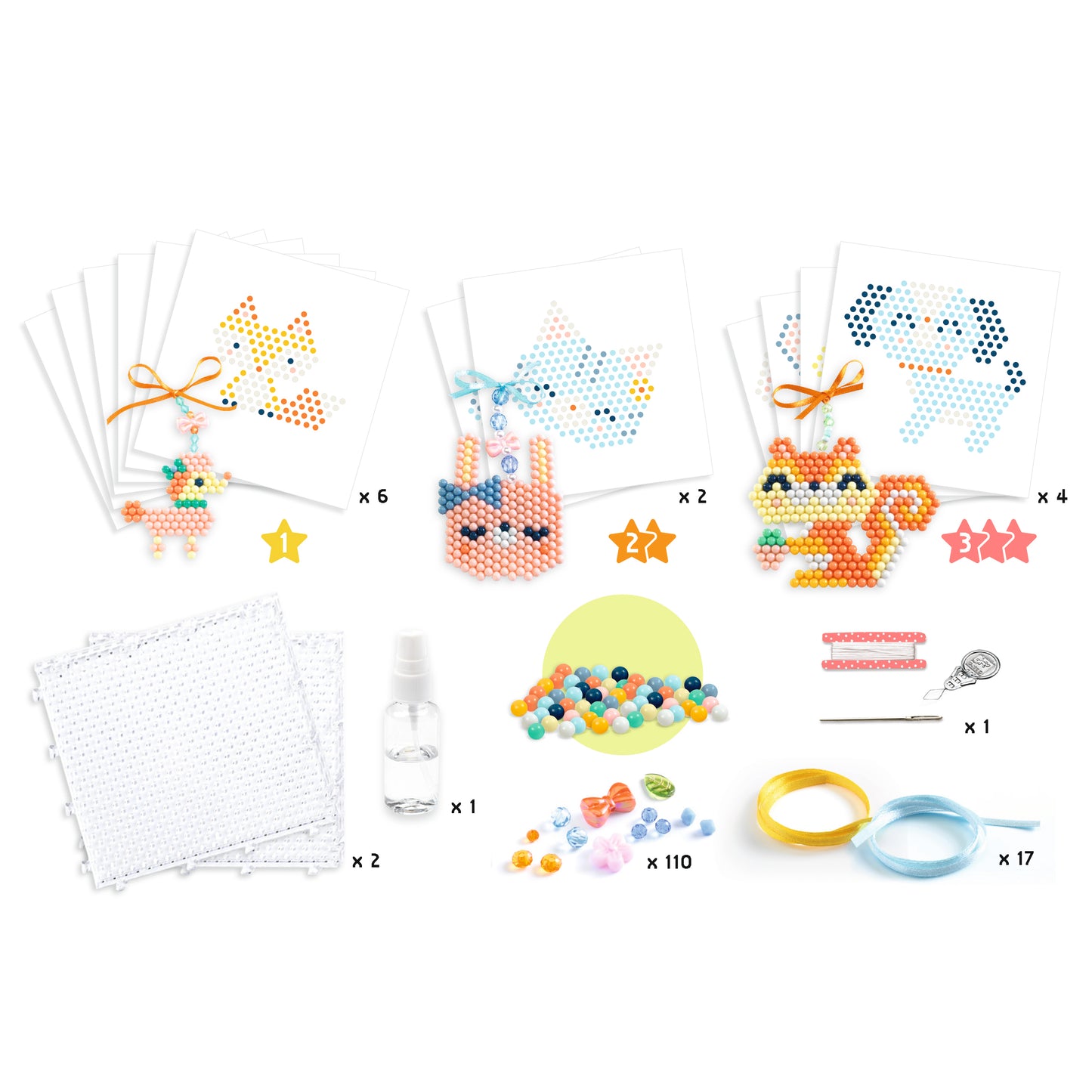 Djeco Furry Friends Water Beads