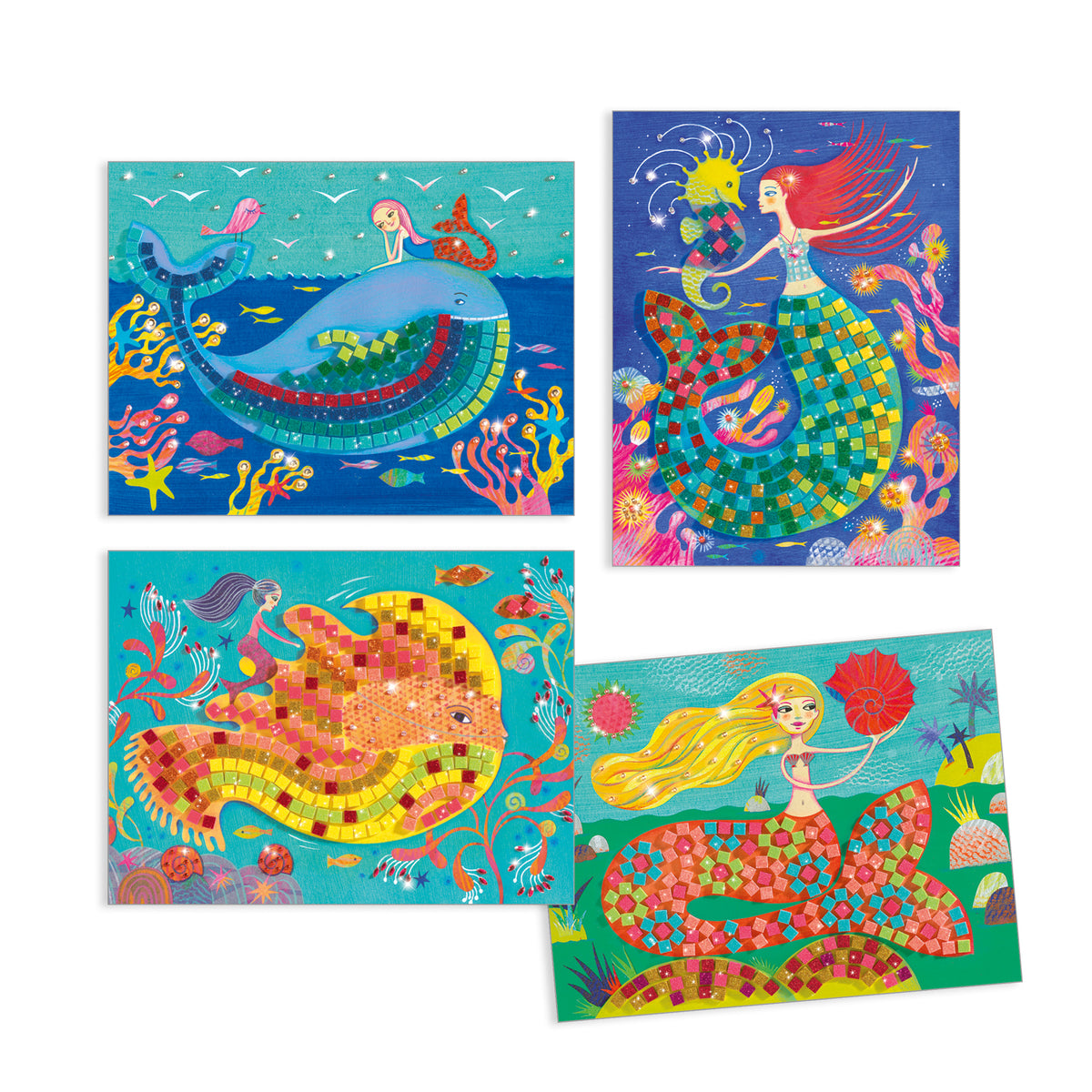 Djeco Collage Mosaic Kits - The Murmaids Song
