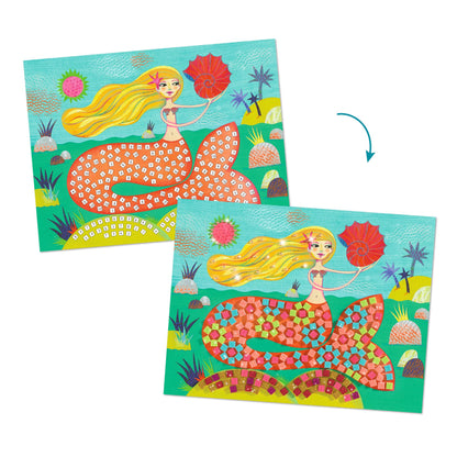Djeco Collage Mosaic Kits - The Murmaids Song