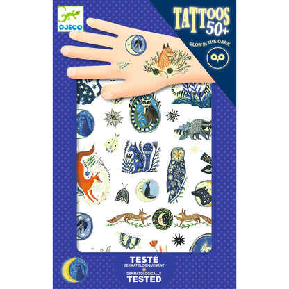 Djeco Nighttime Reflections Temporary Tattoos