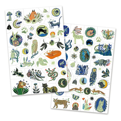 Djeco Nighttime Reflections Temporary Tattoos