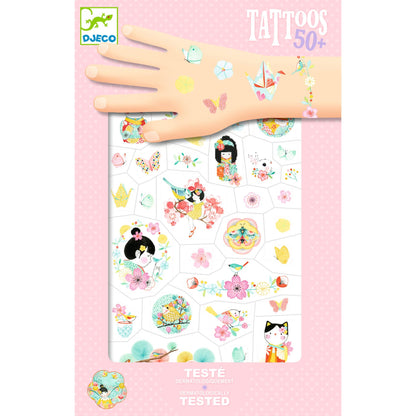 Djeco Sakura Temporary Tattoos