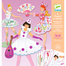 Djeco Jumping Jacks Tutus Colouring Surprises
