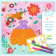 Djeco Maries Pretty Dresses Colouring Kit