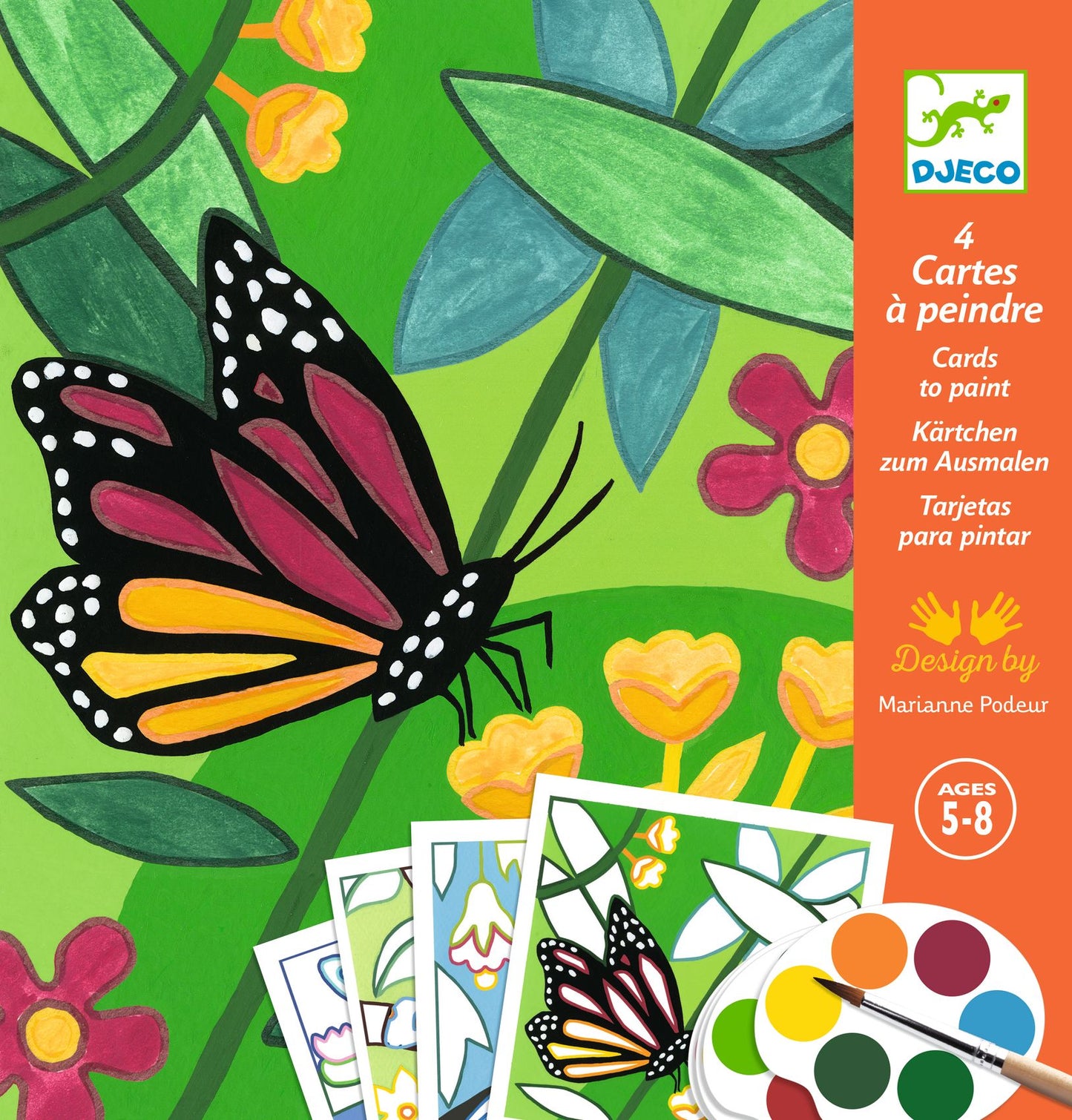 Djeco Cards To Paint Indonesia