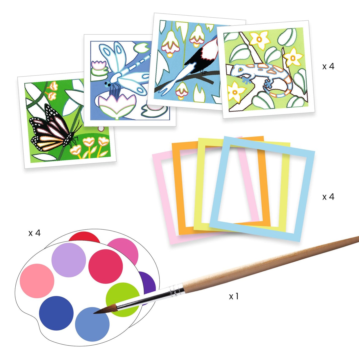 Djeco Cards To Paint Indonesia
