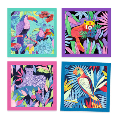 Djeco Cards To Paint Selva