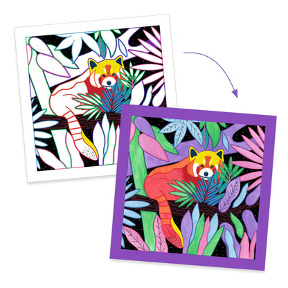 Djeco Cards To Paint Selva