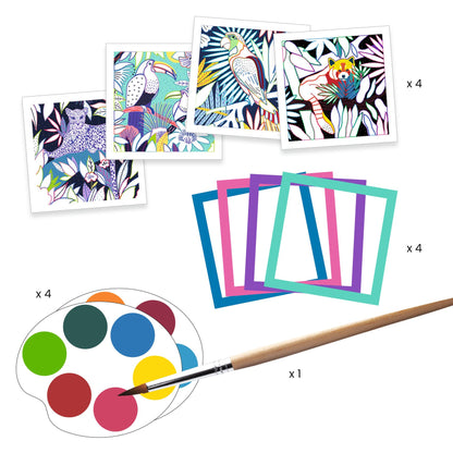 Djeco Cards To Paint Selva