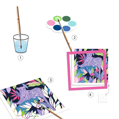 Djeco Cards To Paint Selva