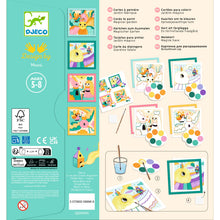 Djeco Cards To Paint Magical Garden
