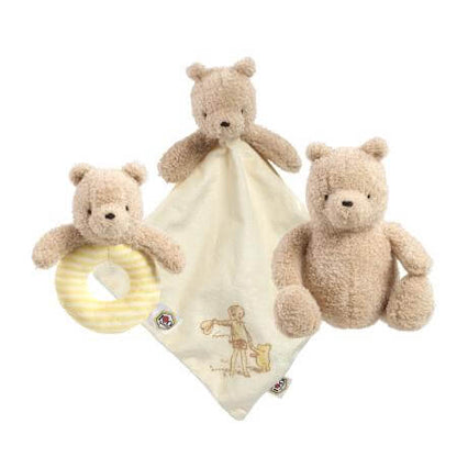 Rainbow Designs  WTP 100 Soft Toy, Comforter and Ring Rattle Gift Set