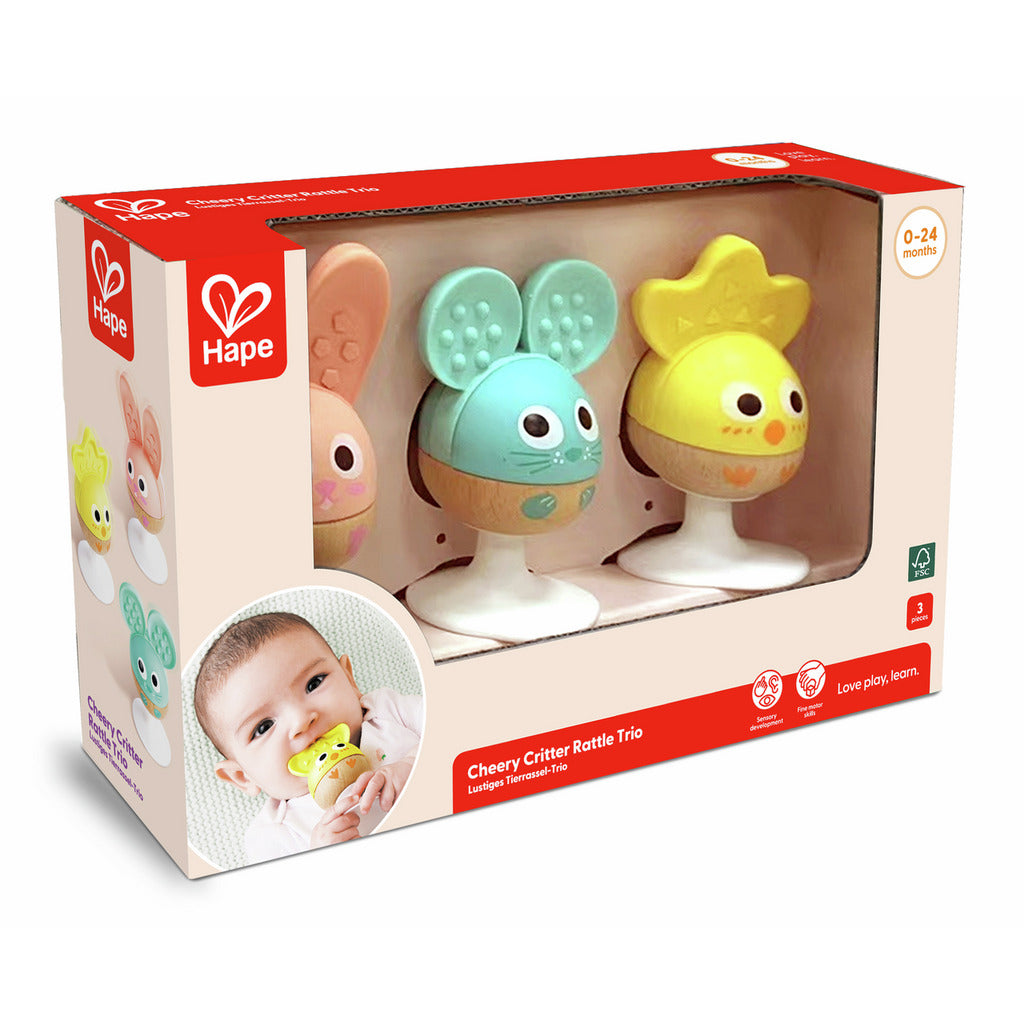 Hape Rattle And Teether Set