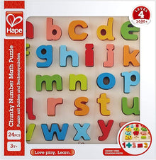 Hape Chunky Lowercase Puzzle