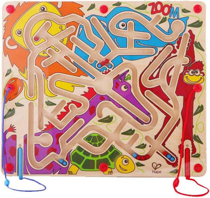 Hape Zoo'm Magnetic Wooden Bead Maze Puzzle